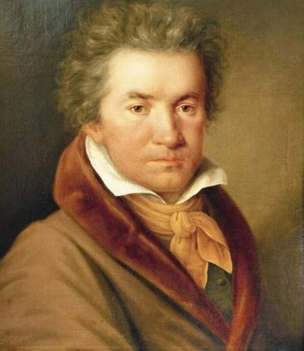 Бетховен в 1815 году, портрет Йозефа Виллиброрда Мелера.