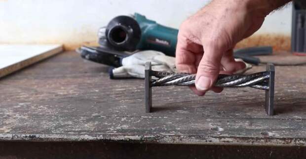 Как сделать металлическую дверную ручку в стиле Loft
