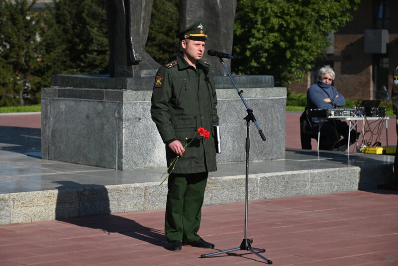 Воинские почести красноармейцев в Барнауле / Фото: barnaul.org
