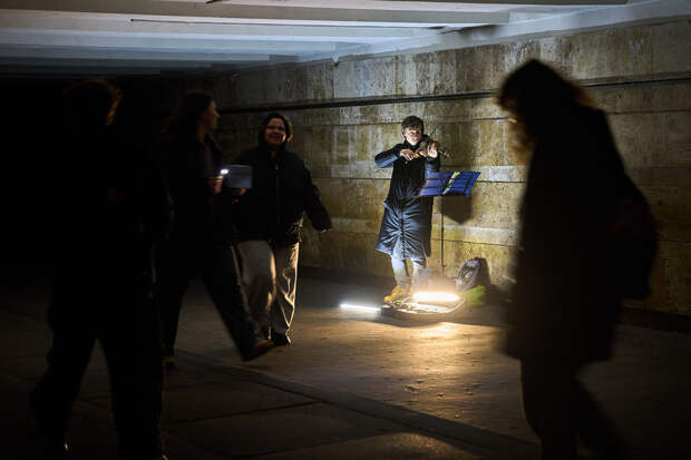 Киев переходит на «фантомное включение» света