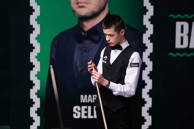 Михал Шубарчик одержал победу над Мартином О'Доннеллом в отборочном раунде (фото: totallysnookered)