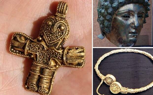 10 поразительных древних артефактов, которые были найдены с помощью металлоискателя