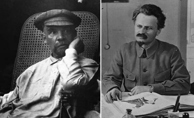 Инициаторы выдворения из страны интеллигенции: Ленин (в поздние годы) и Троцкий. Инициаторы выдворения из страны интеллигенции: Ленин (в поздние годы) и Троцкий.