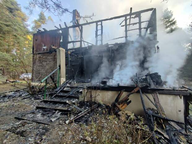Пожар в Тверской области забрал жизни мужчины и женщины