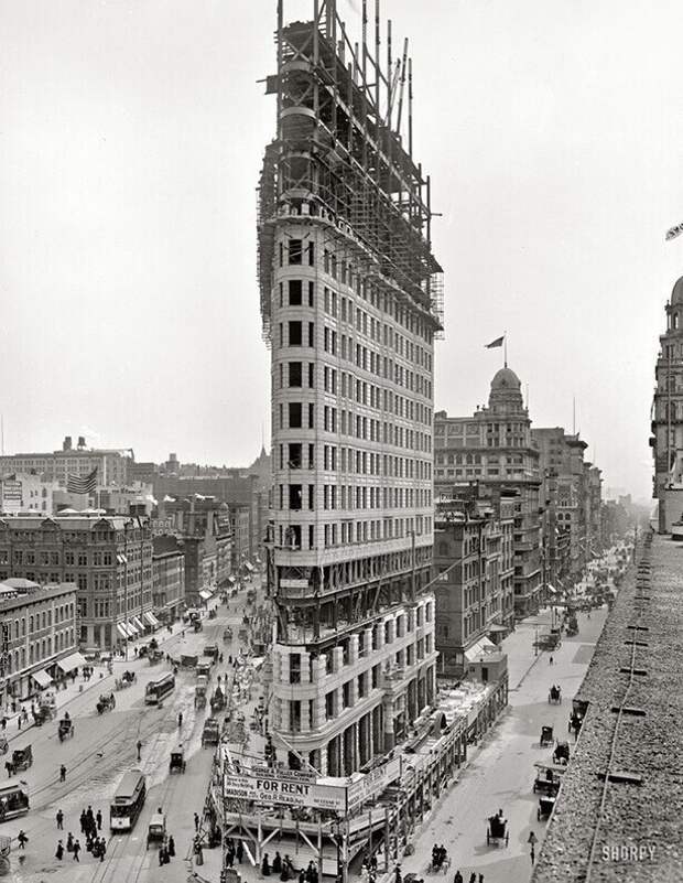 Первый небоскрёб в Нью-Йорке, 1910 год