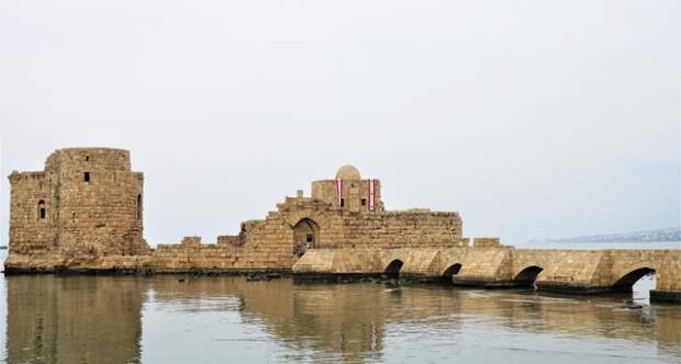 Загадочная морская крепость крестоносцев в Сидоне