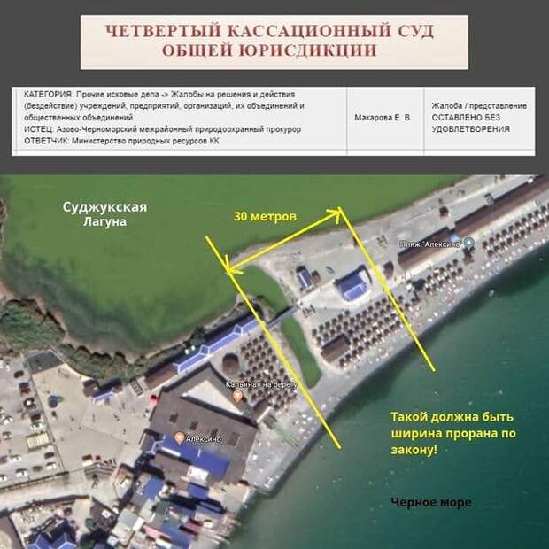 Проран в Новороссийске. Фото: instagram.com/esserbina/