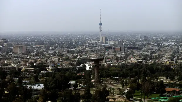 В «зелёной зоне» Багдада упали три ракеты