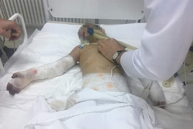 Аиша в больнице