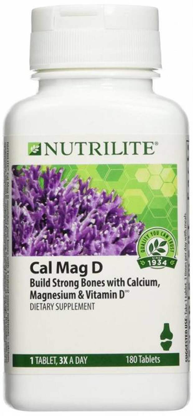 Комплекс Nutrilite: кальций, магний и витамин d на страже вашего здоровья