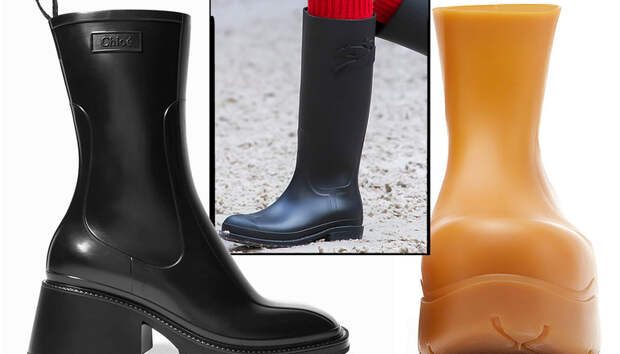 Самые модные резиновые сапоги осени 2021