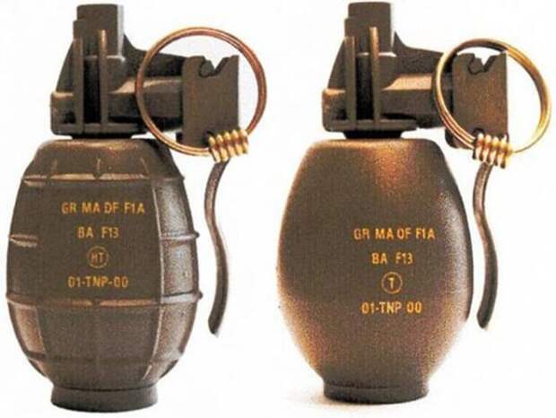 Пластмассовая с проволокой LU 213, MK3, Ручные гранаты