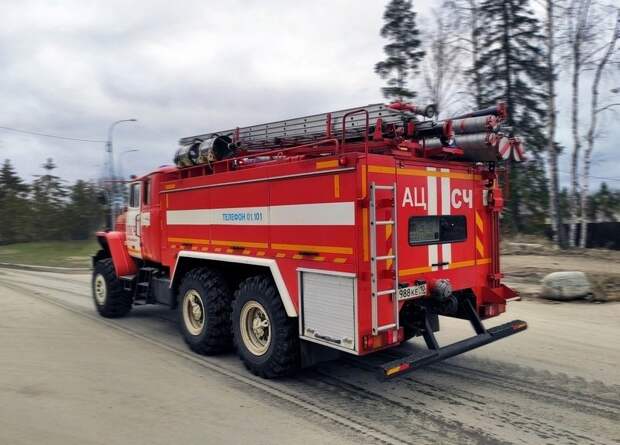 В страшном пожаре в Пудоже погиб пожилой мужчина