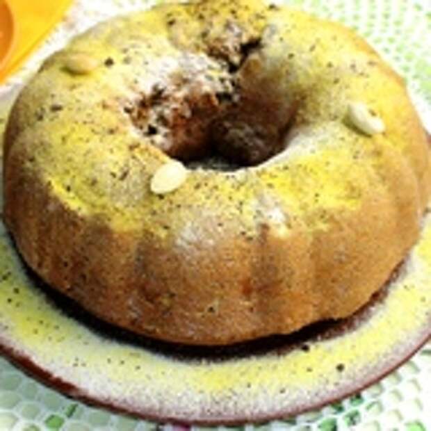Кекс с цукини и шоколадом.