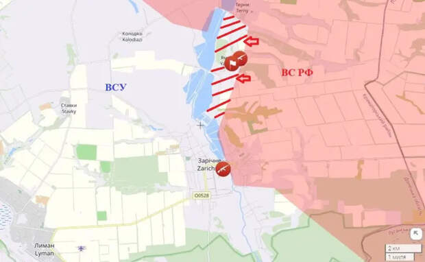 Освобождение Ямполовки открывает российской армии дорогу на ранее оставленный Красный Лиман