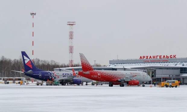 Аэропорт Архангельска временно закрыли из-за угрозы атаки беспилотников