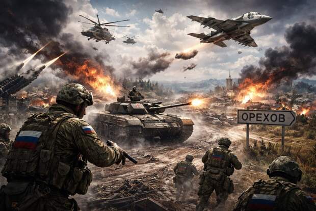 Наступление ВС РФ на Орехов открывает путь к Запорожью