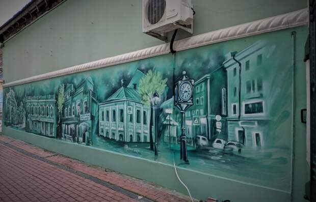 Краски Твери: топ граффити художника Виктора Лебедева