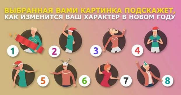 Как изменится ваш характер, психологические тесты, тест картинка,