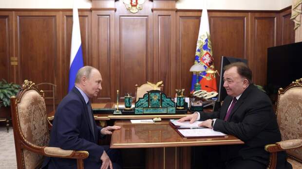 Путин проводит встречу с главой Ингушетии