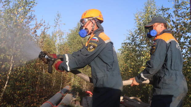 МЧС: площадь активного горения в лесах Нижегородской области сократилась до 70 га