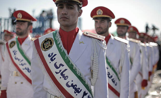 Корпус стражей исламской революции в Тегеране