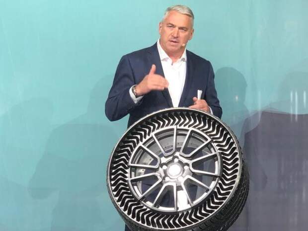 От колеса - к твилю: General Motors и Michelin работают над созданием безвоздушных шин