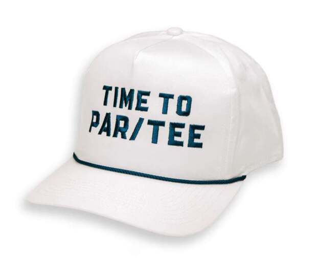 2putt Time to Par/Tee Snapback Hat