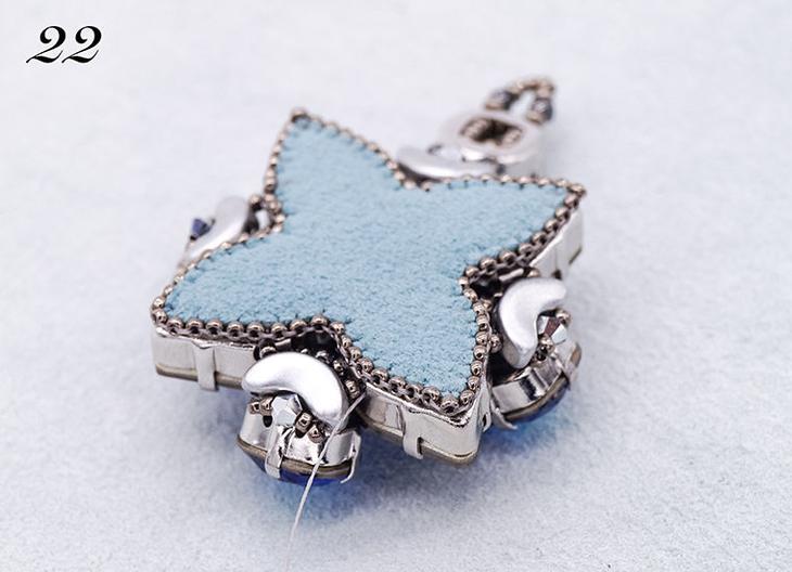 Создаем роскошное колье с кристаллами Swarovski