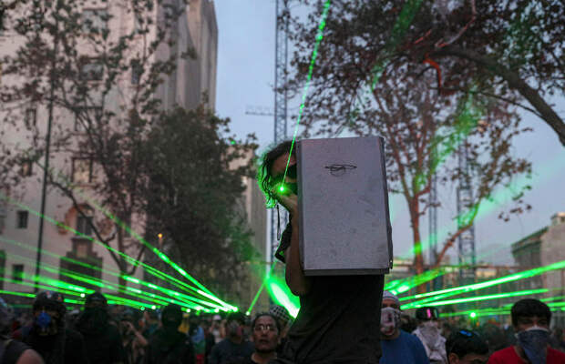 APTOPIX Chile Protests