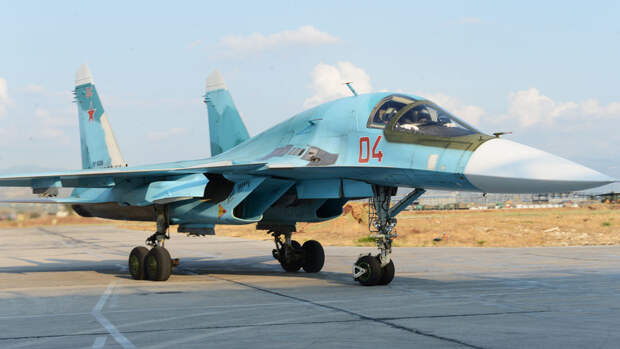 Российские Су-34 поразили авиабомбами опорный пункт ВСУ