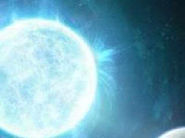 Обнаружена звезда в миллиард раз мощнее Солнца