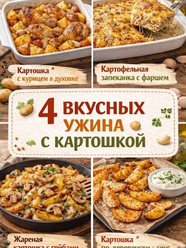 Кулинария>Картoфельные вeчерa !