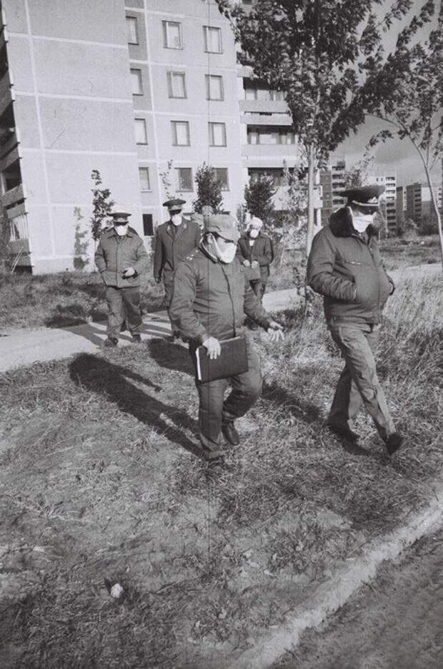 Дезактивация Припяти в фотографиях