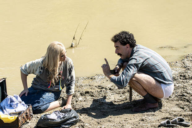 Maria Bakalova and Sacha Baron Cohen, Borat Subsequent Moviefilm | Photo Credits: Courtesy of Amazon Studios