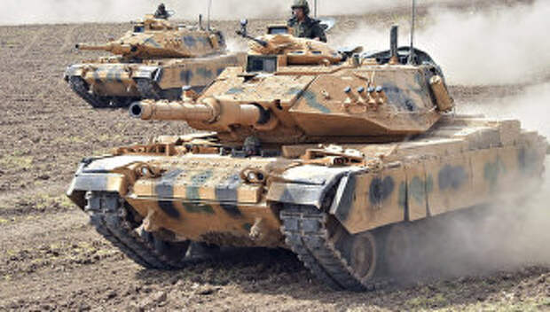 Маневры турецкой армии у южных границ страны. Архивное фото