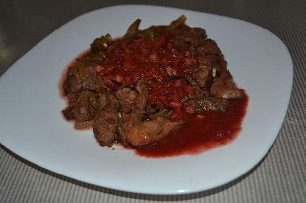 Куриная печень с виноградным соусом – вкусно, полезно и необычно