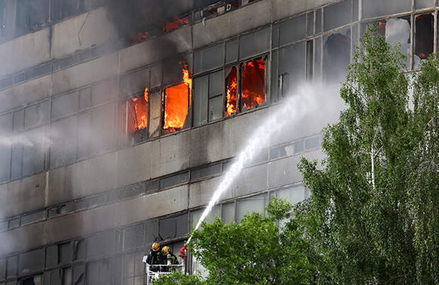 Собственница сгоревшего здания во Фрязине явилась с повинной