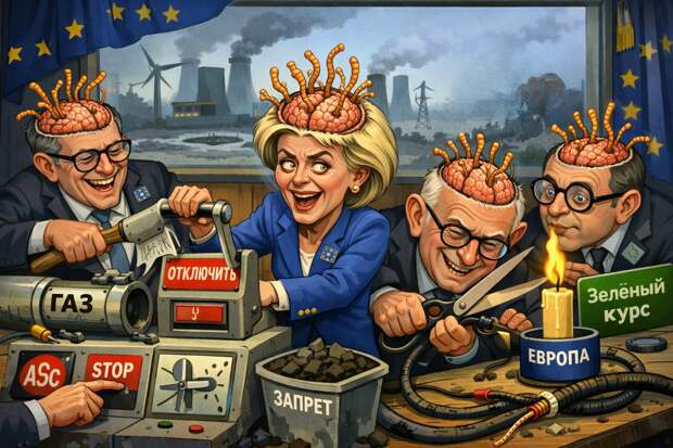 Голос Мордора: Энергетический кордицепс в мозгах еврочиновников