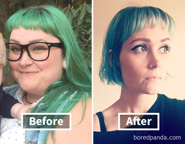 Фотография: 32 вдохновляющих примера того, как похудение преображает лицо №18 - BigPicture.ru