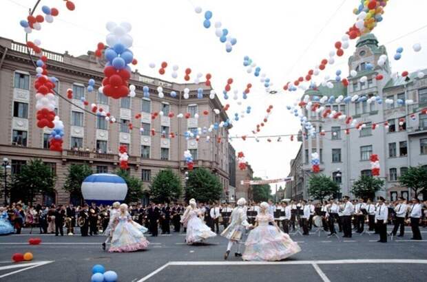 Прогулка по Санкт-Петербургу 1995 года