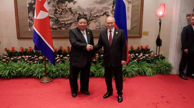 Путин на встрече с Ким Чен Ыном отметил особый характер отношений РФ и КНДР