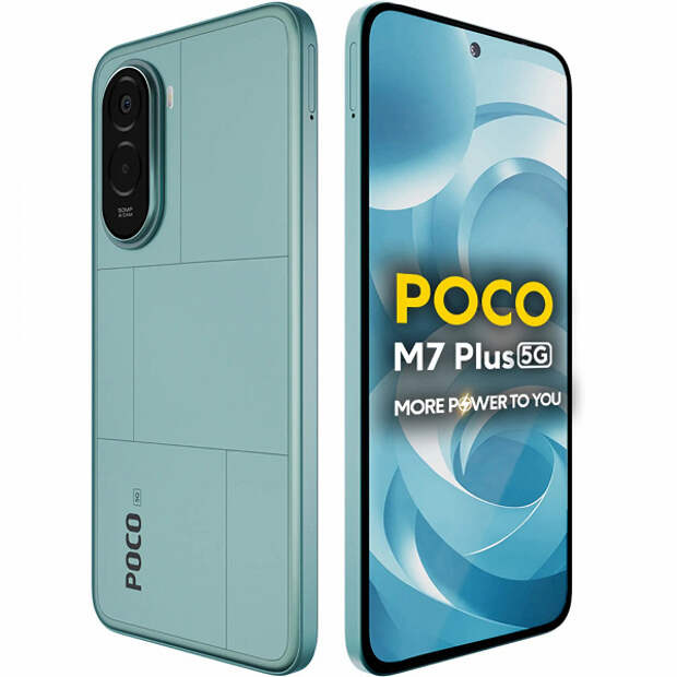 Очередной топ за свои деньги от Xiaomi. Представлен Poco M7 Plus 5G: 7000 мАч, Snapdragon 6s Gen 3, 144 Гц, 50 Мп, IP64 — всего 160 долларов