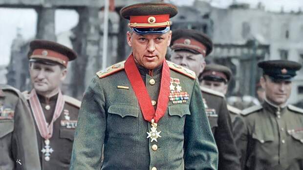 Маршал Победы Константин Рокосовский.