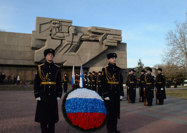 На Черноморском флоте прошли мероприятия, посвященные  Дню защитника Отечества