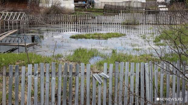В Свердловской области затоплены 22 садовых участка, один дом и три моста