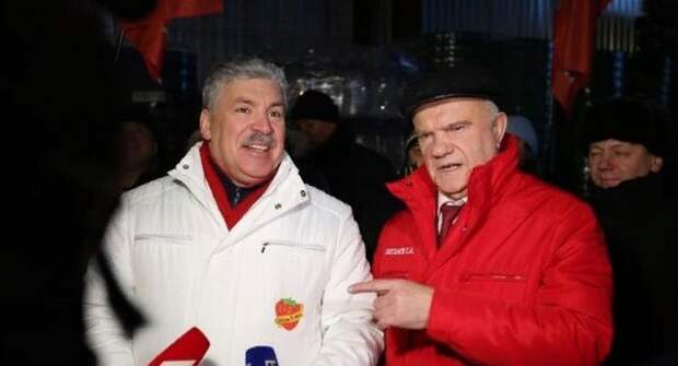 Грудинин и Зюганов организовали отправку гумконвоя на Донбасс