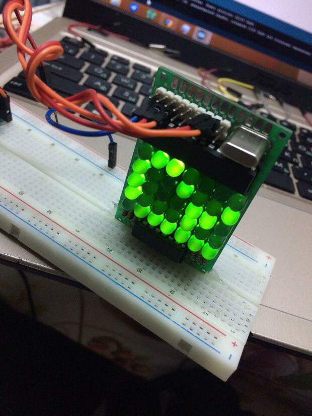 LED матрица на микроконтроллере ATmega328p или самопальный модуль Arduino. Часть первая — Разработка