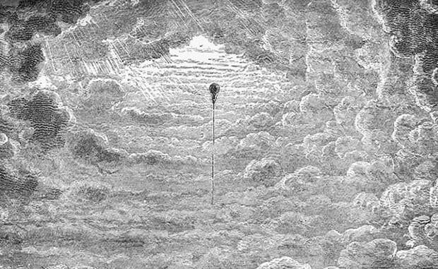 В ближний космос на воздушном шаре: полет провели в 1862 году