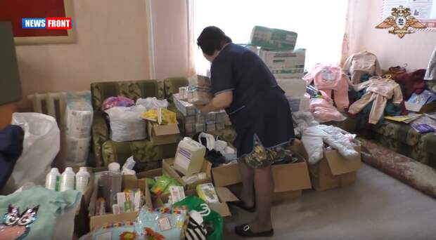 Волонтеры из международной группы «Москва-Донбасс» посетили детский дом «Родничок» в Донецке